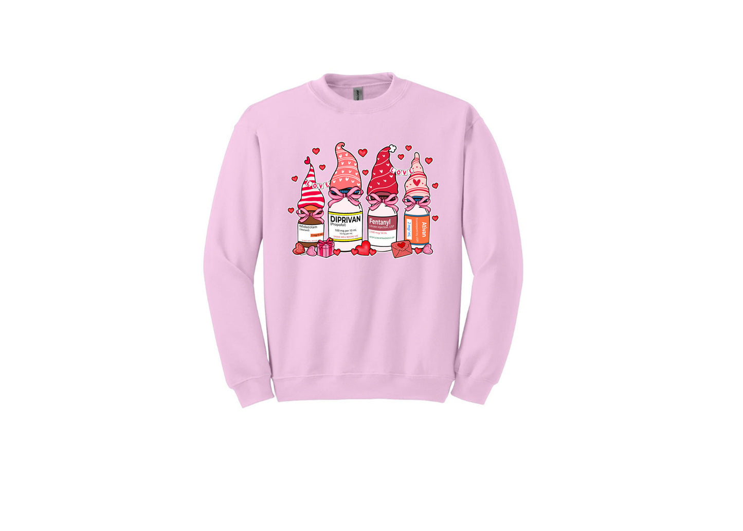 Valentines Unisex or crew