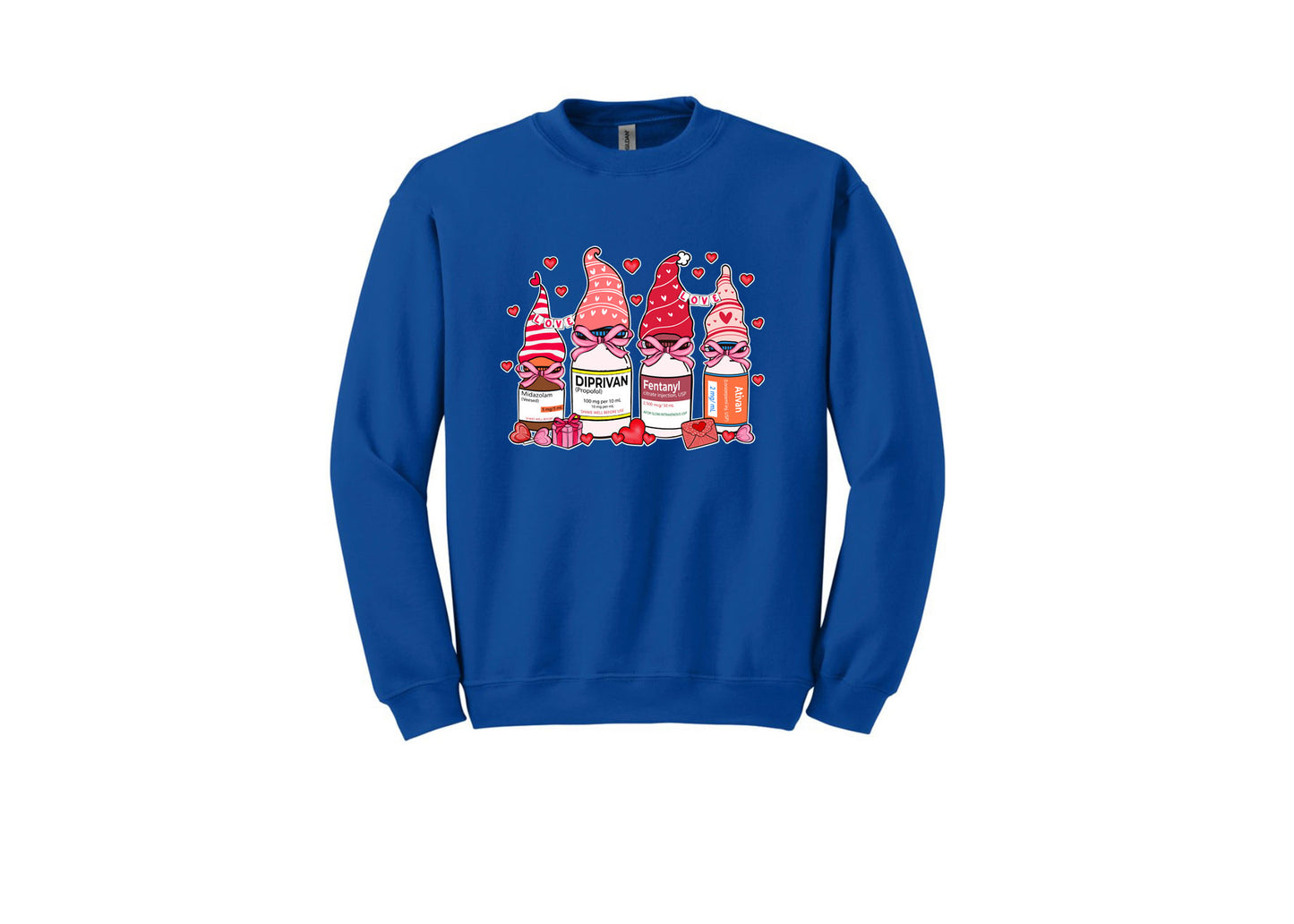 Valentines Unisex or crew