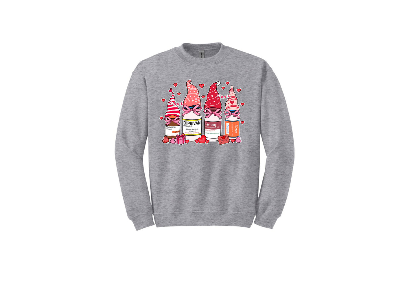 Valentines Unisex or crew