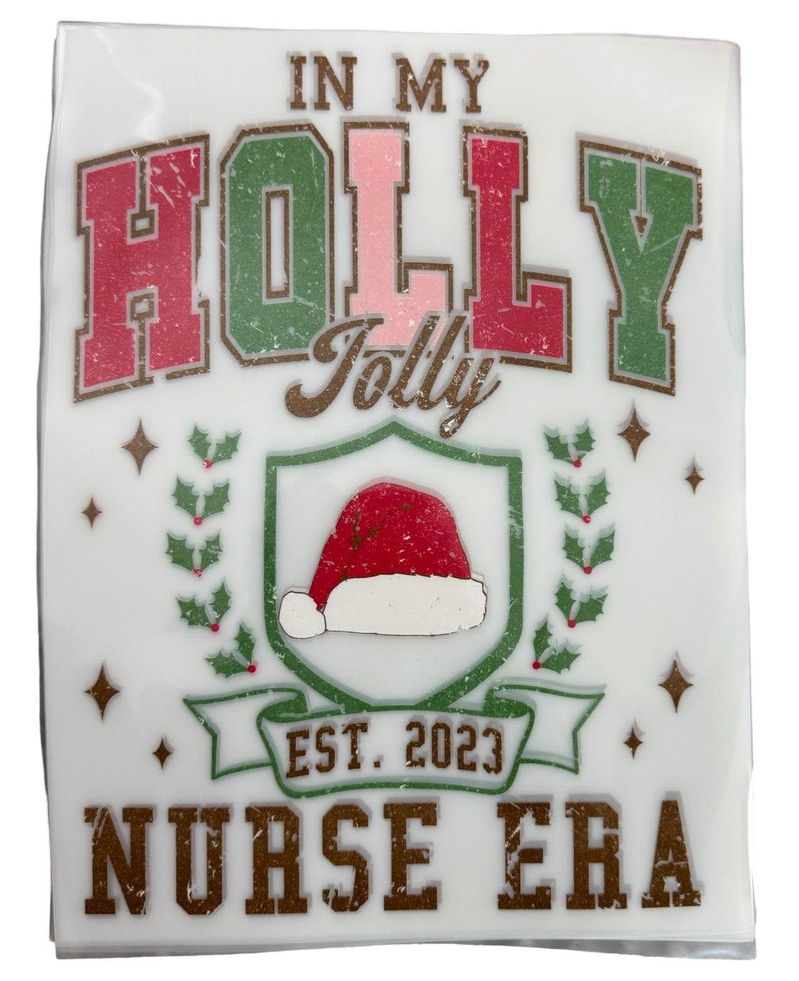 T-275 In my Holly Jolly Nurse Era