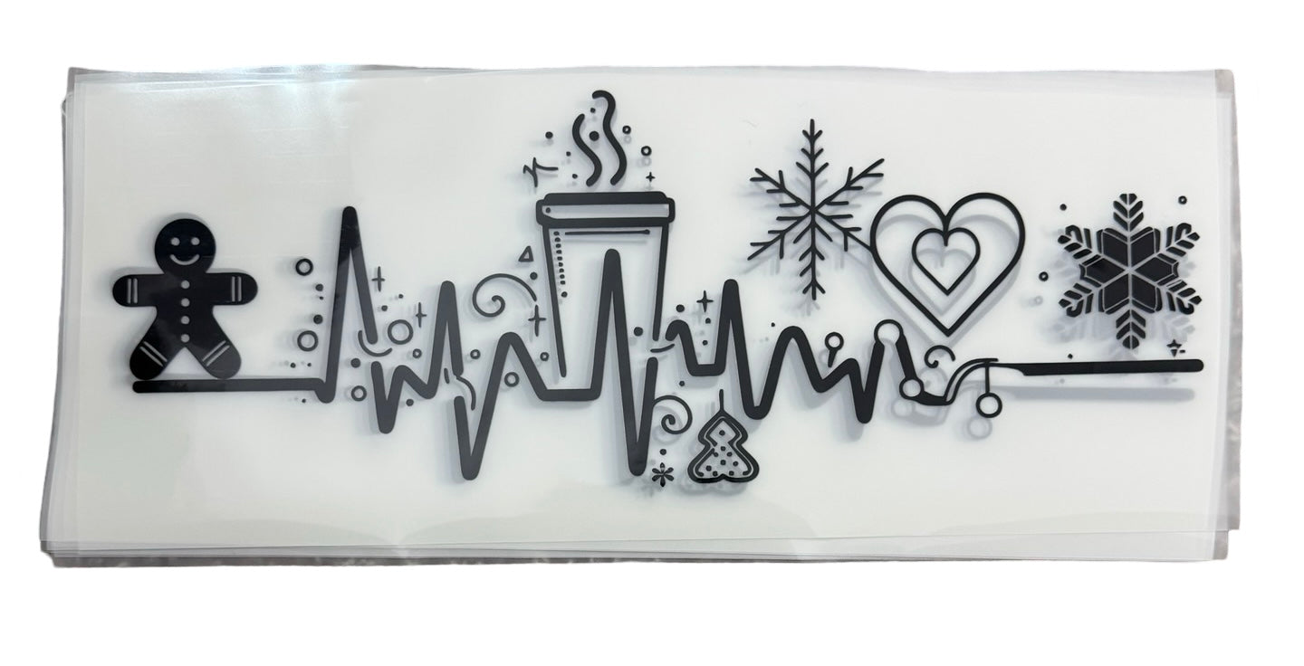 T-261 Xmas Heart Rhythm