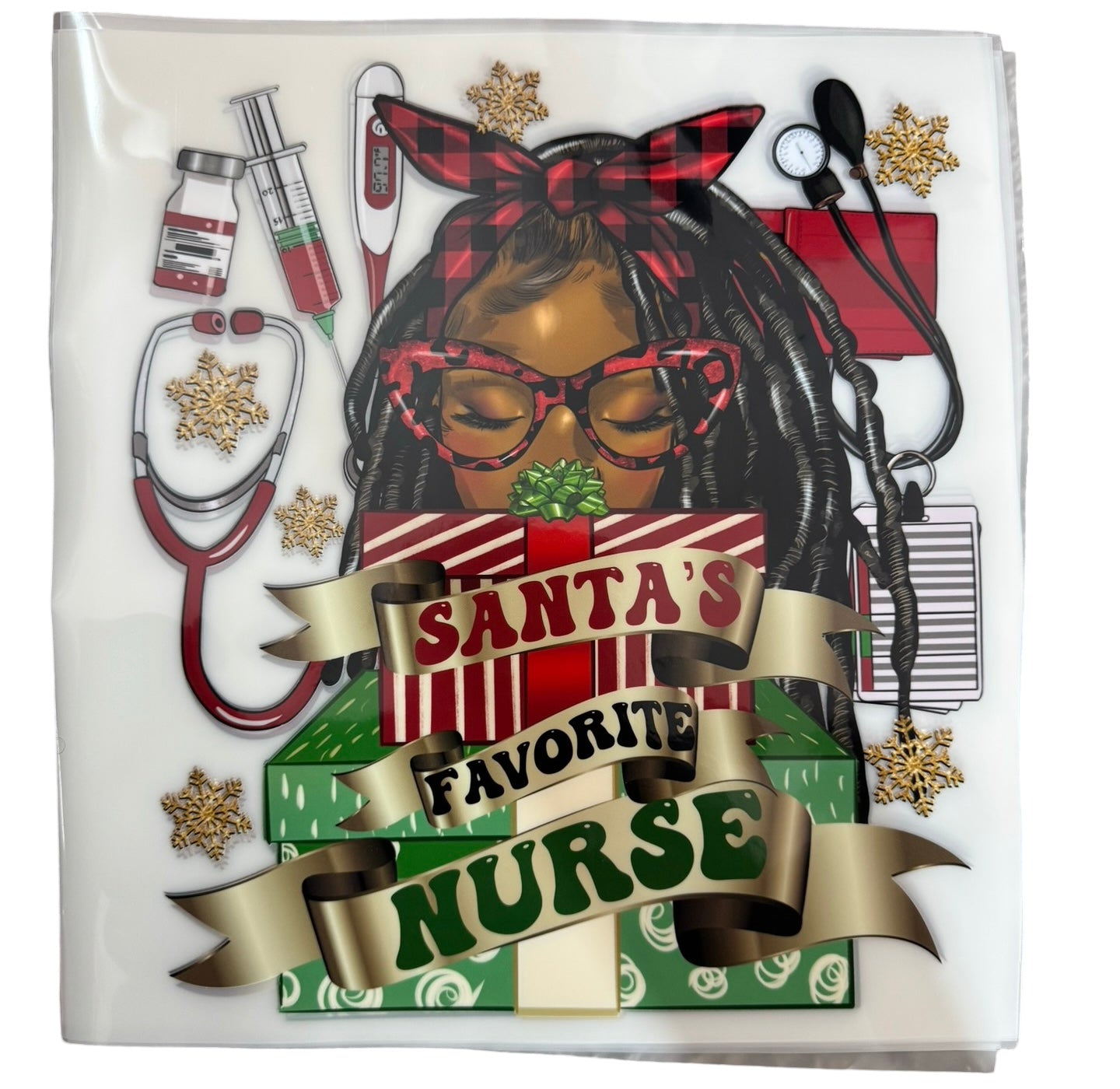 T-282 Santas Fav Nurse