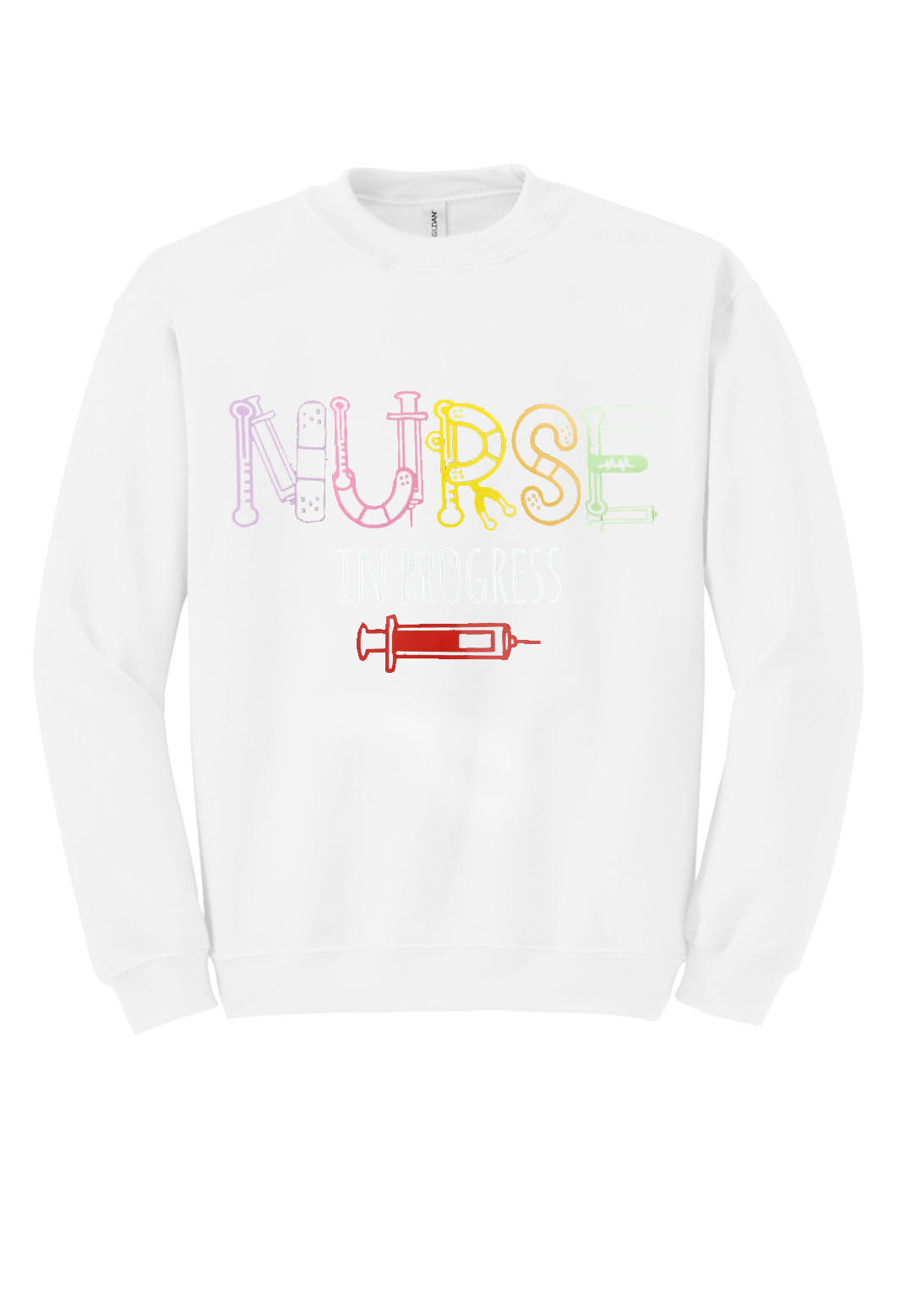 Nurse In Progress Unisex Shirt or Crew